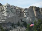 O famoso Mount Rushmore, na região das Black Hills, em South Dakota, nos Estados Unidos